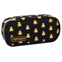 ASTRA Piórnik jednokomorowy bag Golden Teddy AC6