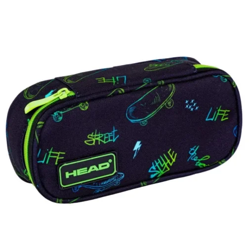 ASTRA Piórnik jednokomorowy Head Skate Lifestyle AC6