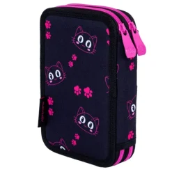 ASTRA Piórnik podwójny bez wyposażenia bag Cat's Eyes AC2