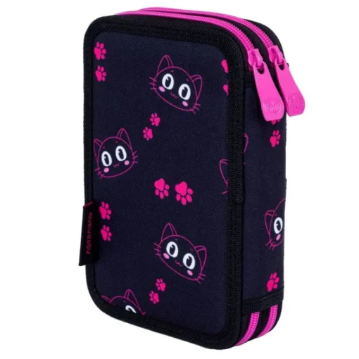 ASTRA Piórnik podwójny bez wyposażenia bag Cat's Eyes AC2