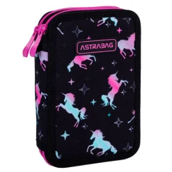 ASTRA Piórnik podwójny z wyposażeniem bag Unicorn Squad AC21