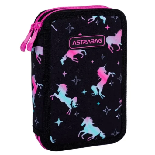 ASTRA Piórnik podwójny z wyposażeniem bag Unicorn Squad AC21