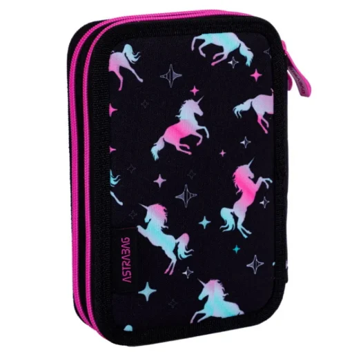 ASTRA Piórnik podwójny z wyposażeniem bag Unicorn Squad AC21
