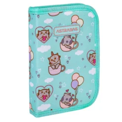 ASTRA Piórnik pojedynczy dwuklapkowy bez wyposażenia bag Kitty's World AC1