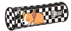 MAJEWSKI Piórnik tuba ST.RIGHT PU-01 Sleepy Corgi