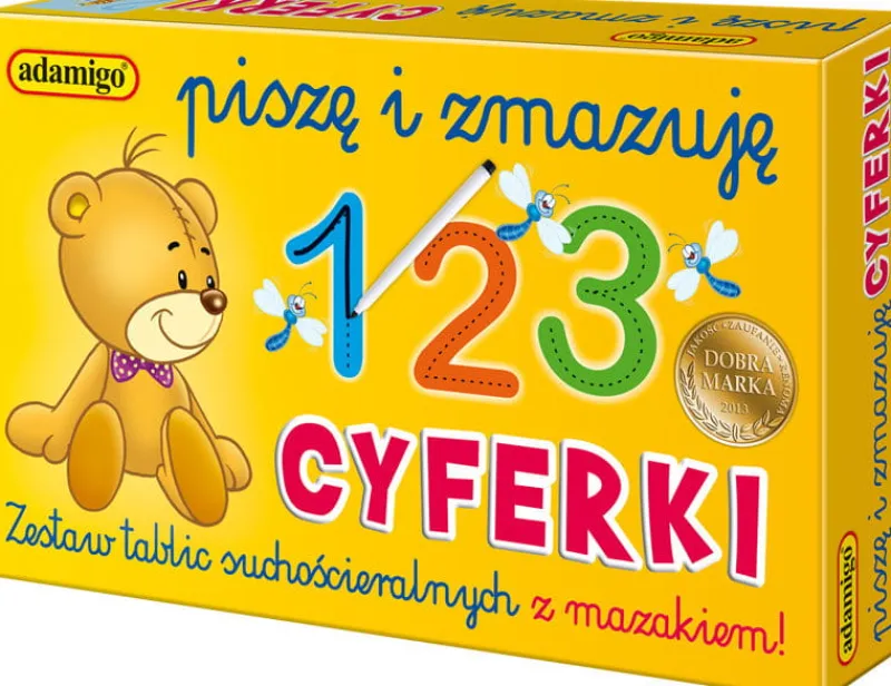 ADAMIGO Piszę i zmazuję cyferki