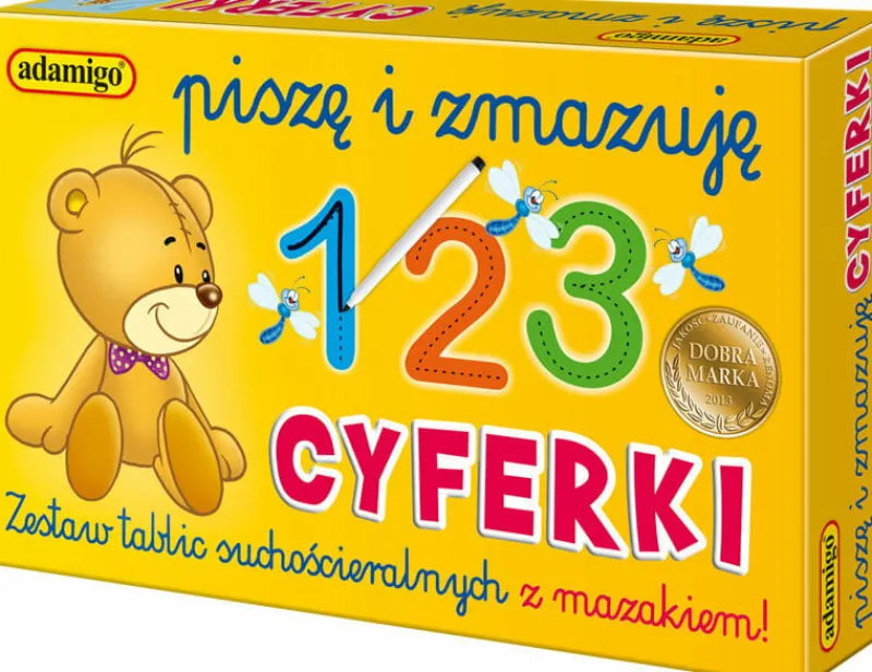 ADAMIGO Piszę i zmazuję cyferki
