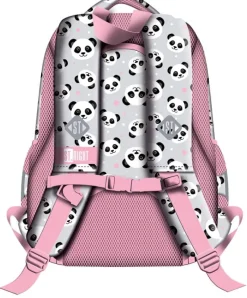 MAJEWSKI Plecak 3 komorowy STRIGHT BP-26 Grey Panda