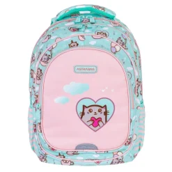 ASTRA Plecak dwukomorowy bag Kitty's World AB300