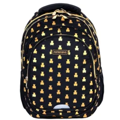 ASTRA Plecak dwukomorowy bag Golden Teddy AB300
