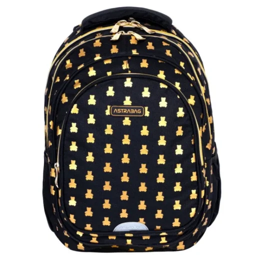 ASTRA Plecak dwukomorowy bag Golden Teddy AB300