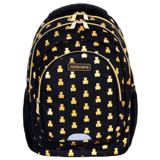 ASTRA Plecak dwukomorowy bag Golden Teddy AB330