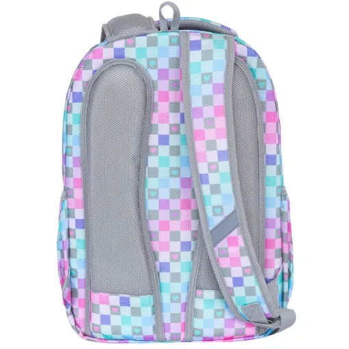 ASTRA Plecak dwukomorowy Head Checkered Hearts AB200