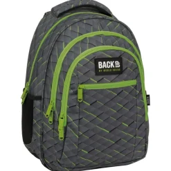 DERFORM Plecak 3-komorowy BACKUP 5 model O53 pikselowe kwadraciki