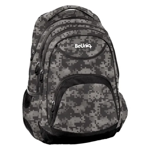 PASO Plecak młodzieżowy trzykomorowy BU24CM-2708 BeUniq