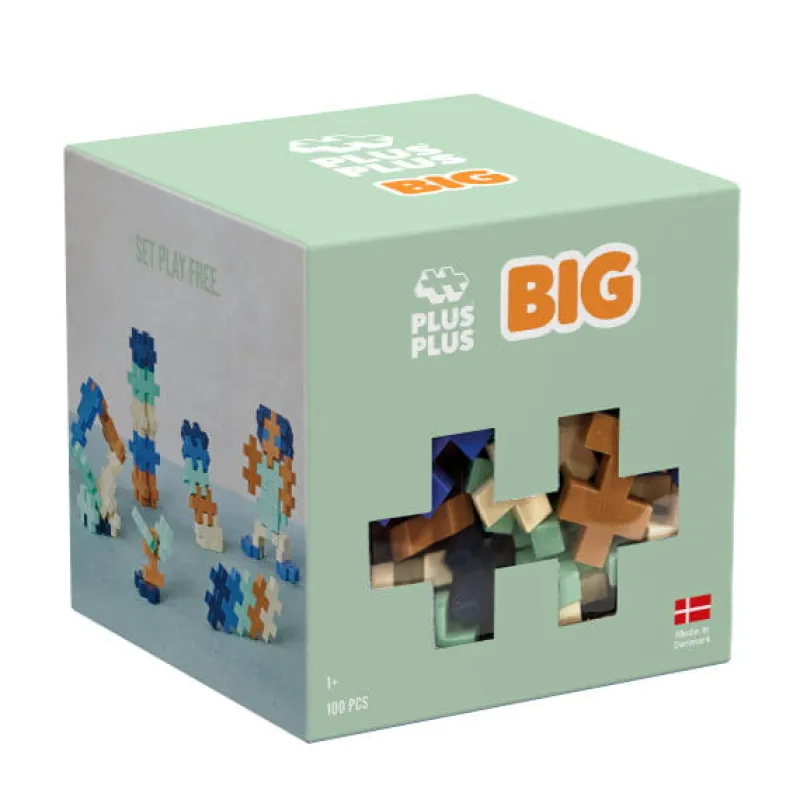 DANTE Plus Plus BIG Klocki Duży zestaw Breeze - 100 elementów 3489
