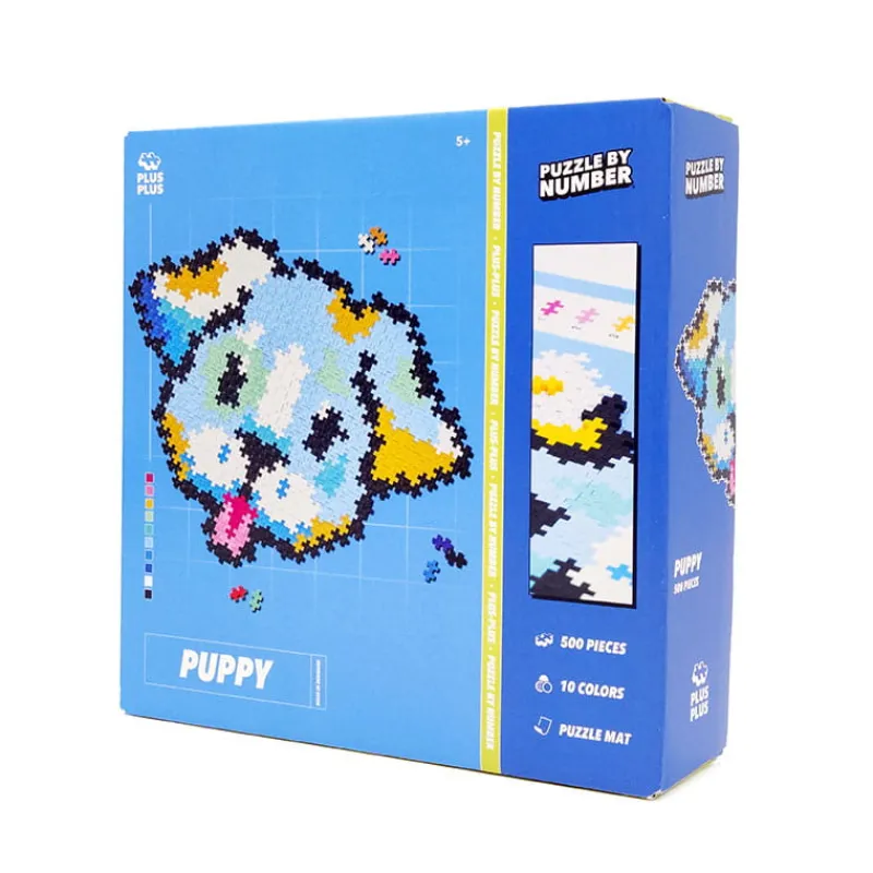 DANTE Plus Plus Klocki Puzzle by number Pies - 500 elementów 3961