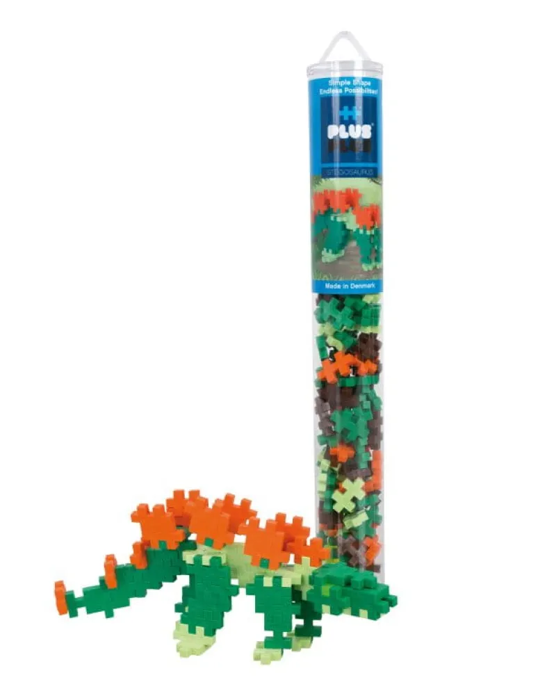 DANTE Plus Plus Klocki tuba Dinozaury Stegozaur 100 elementów 4093