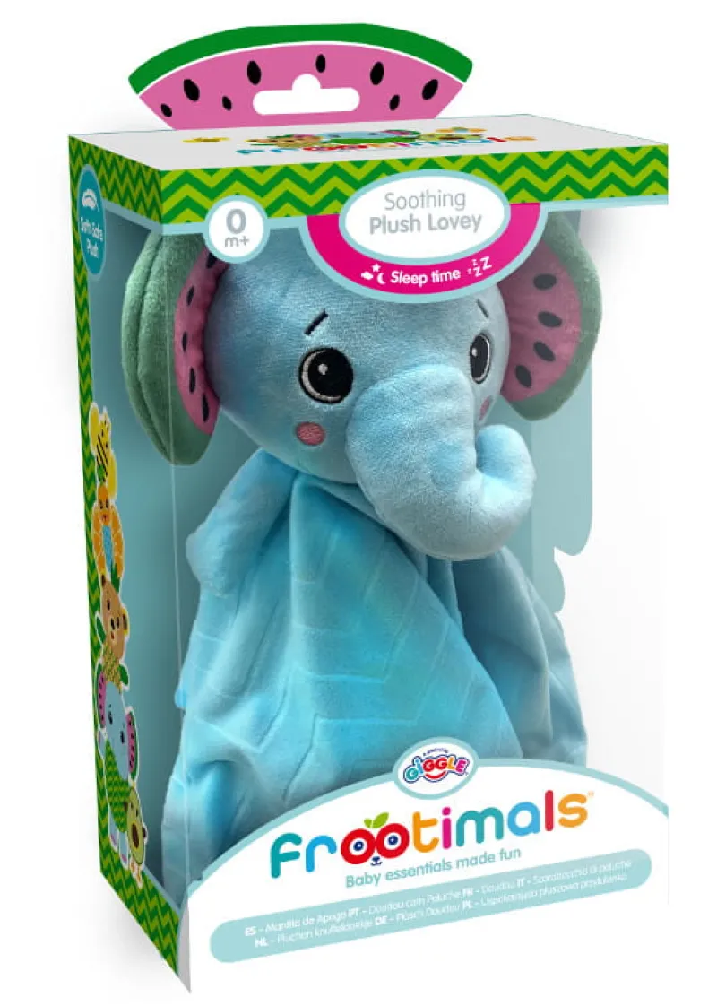 KIDS EUROSWAN Pluszowa przytulanka uspokajająca Melany Melephant Frootimals FT00015