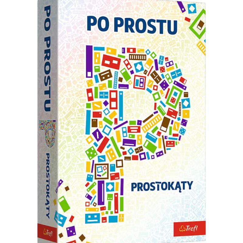 TREFL Po prostu P Prostokąty gra 02437