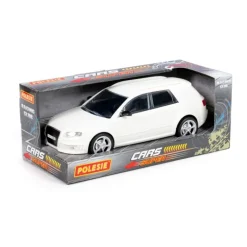 POLESIE 87959 "Legenda-V3", samochód osobowy inercyjny (biały) (w pudełku)