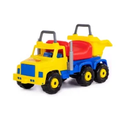 POLESIE 24590 SuperGigant-2 Pojazd jeździk żółto-czerwony