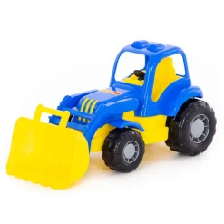 POLESIE 44549 Traktor-ładowarka "Osiłek" w siatce mix