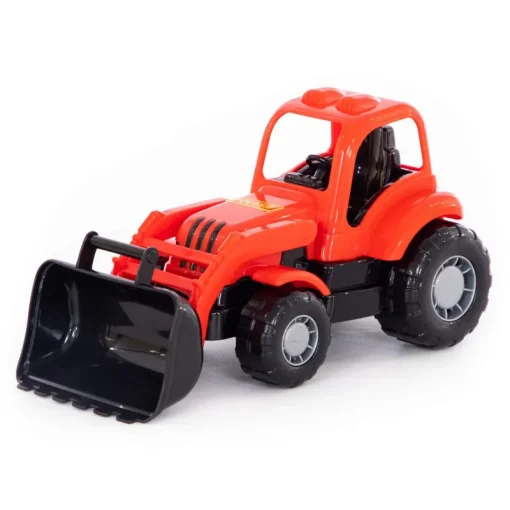 POLESIE 44549 Traktor-ładowarka "Osiłek" w siatce mix