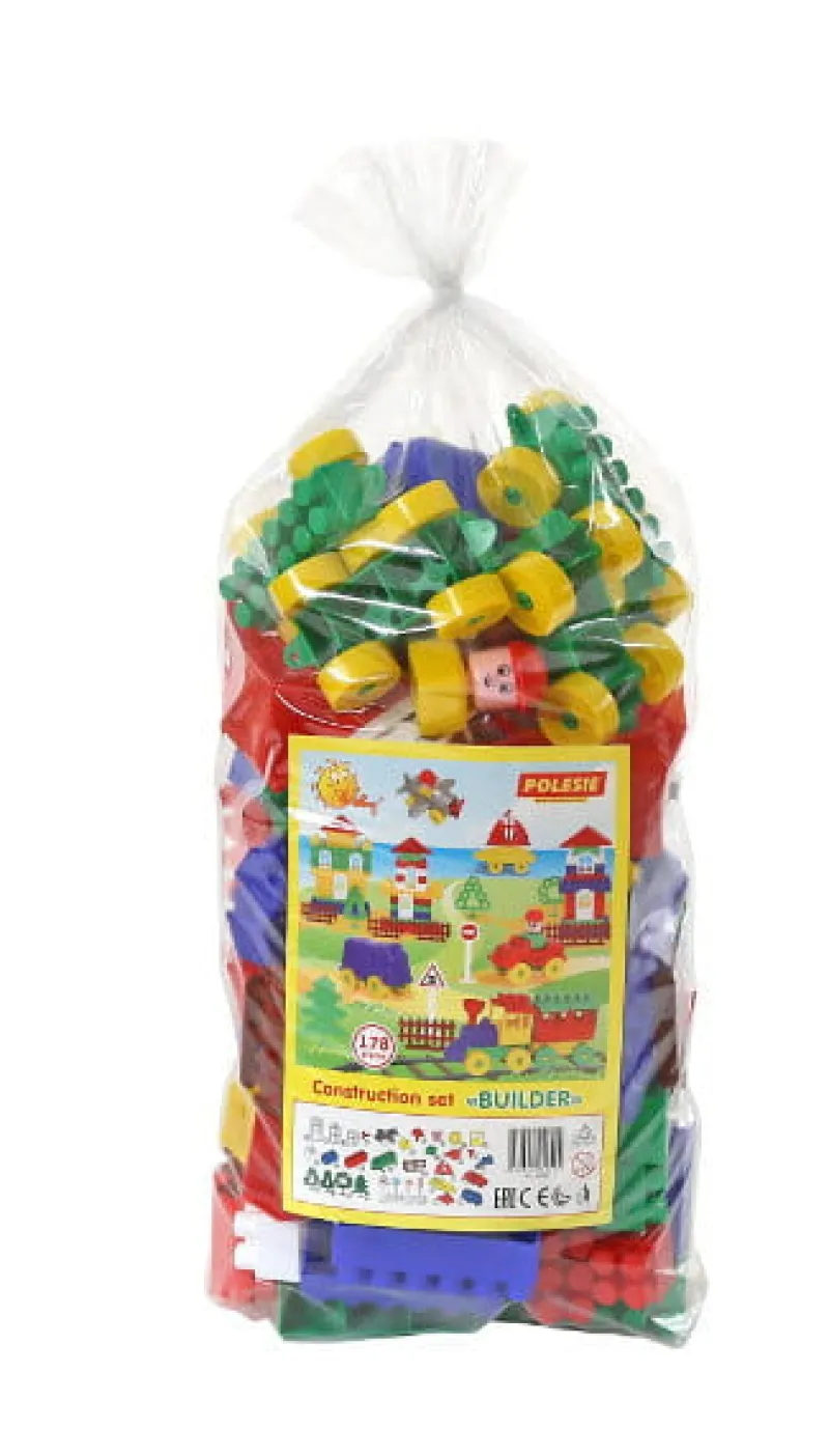 POLESIE klocki budowniczy 178 el