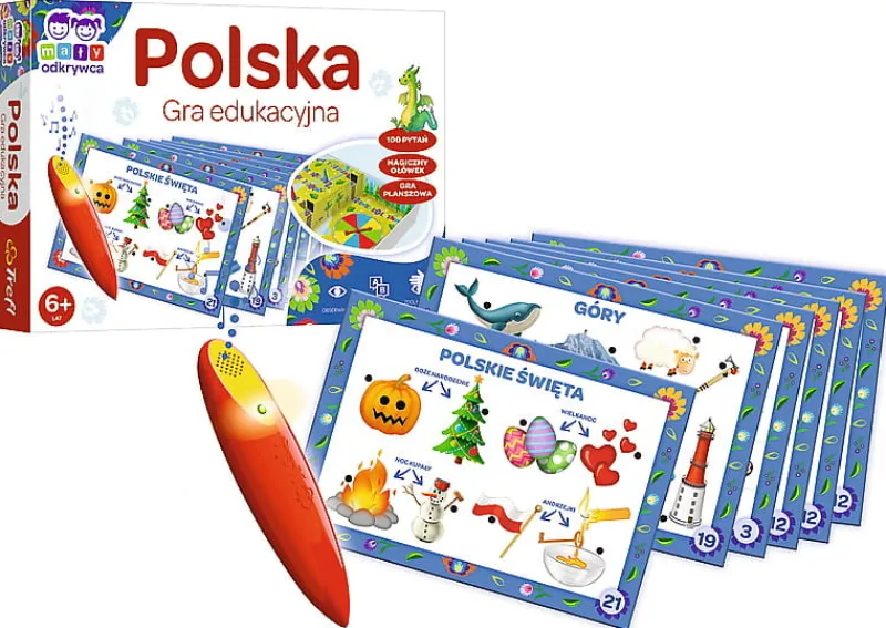 TREFL Polska gra edukacyjna Magiczny Ołówek