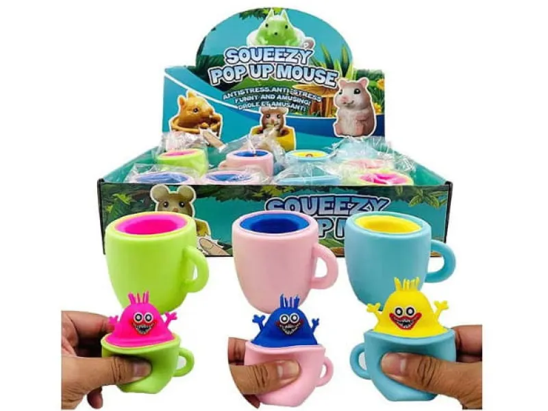 BIGTOYS Potworek w kubku BPIŁ6299 p12, mix cena za 1 szt