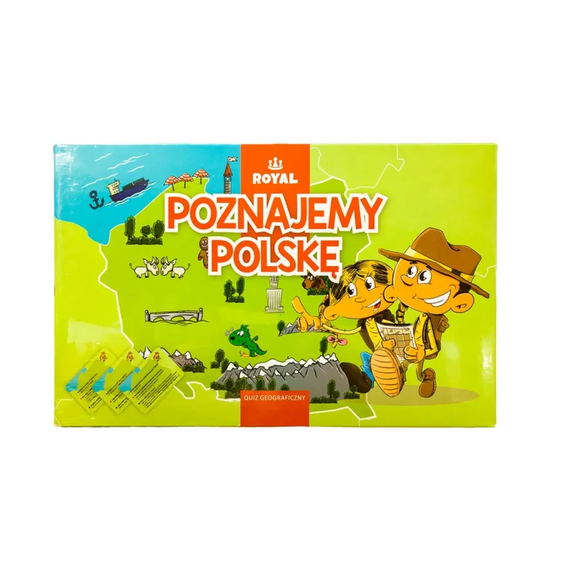 INNI Poznajemy Polskę quiz geograficzny gra ROYAL