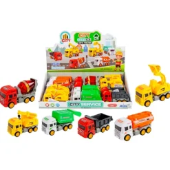 EURO-TRADE PROMO Auto ciężarowe 12cm p12 MC mix cena za 1 szt