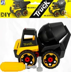 EURO-TRADE PROMO Auto do skręcania ciężarowe Betoniarka 23x21x13 Mega Creative