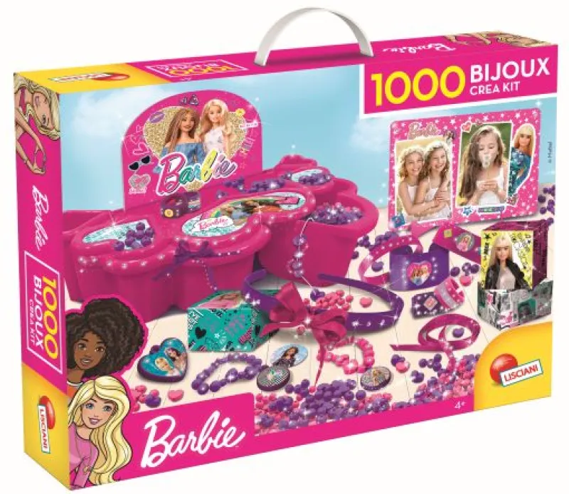 LISCIANI GIOCHI PROMO Barbie 1000 Bijoux crea kit, zestaw biżuteri bransoletka opaska korale LISCIANI