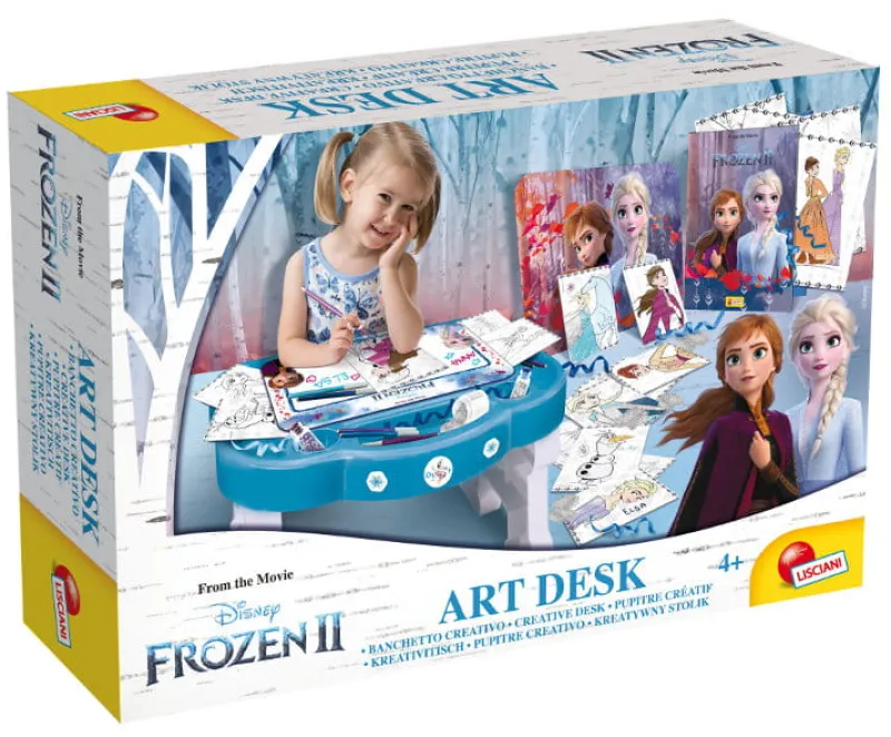 LISCIANI GIOCHI PROMO Biurko kreatywne edukacyjne Kraina Lodu 2 73719 LISCIANI