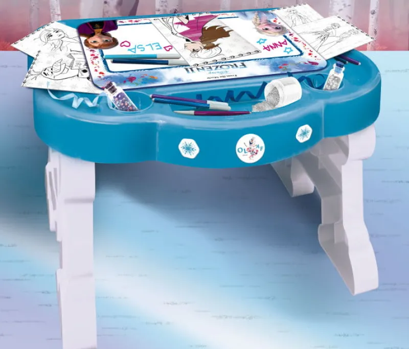 LISCIANI GIOCHI PROMO Biurko kreatywne edukacyjne Kraina Lodu 2 73719 LISCIANI