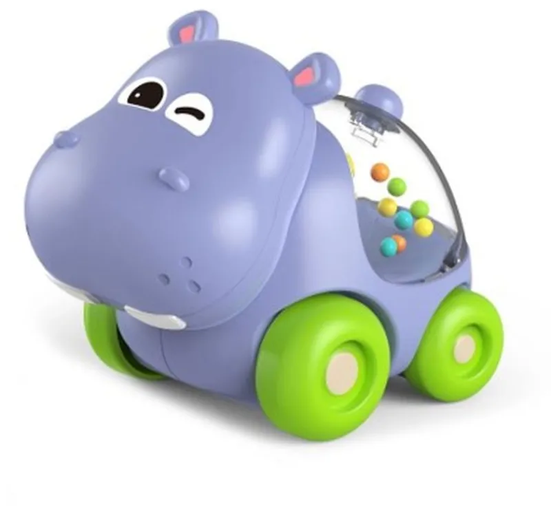 LISCIANI GIOCHI PROMO Carotina baby Hipopotam Samochodzik i gra pamięciowa 102273 LISCIANI
