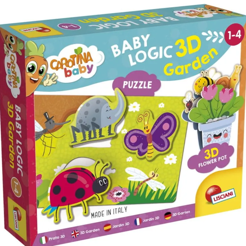 LISCIANI GIOCHI PROMO Carotina Baby Logic 3D ogród 92550 LISCIANI