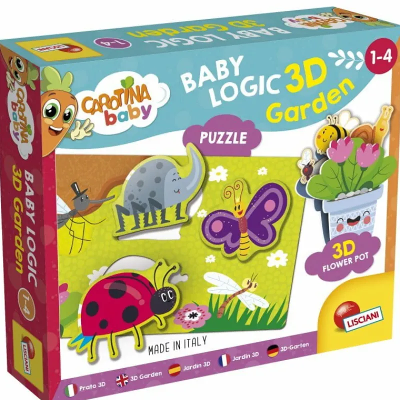 LISCIANI GIOCHI PROMO Carotina Baby Logic 3D ogród 92550 LISCIANI