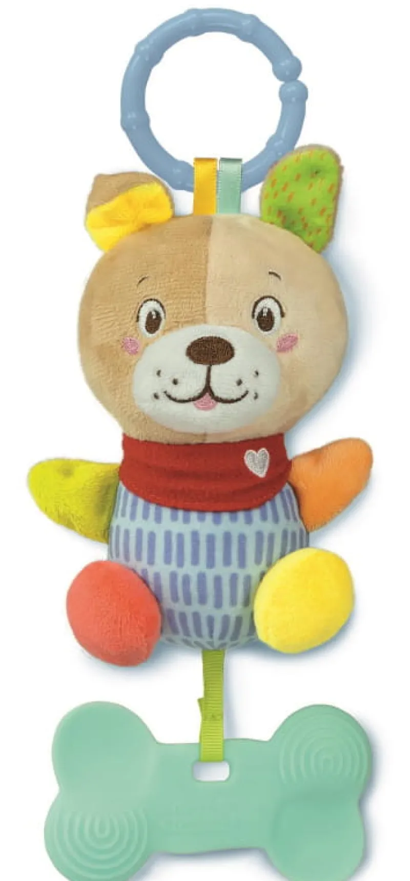 CLEMENTONI PROMO Mięciutka grzechotka Piesek 17824
