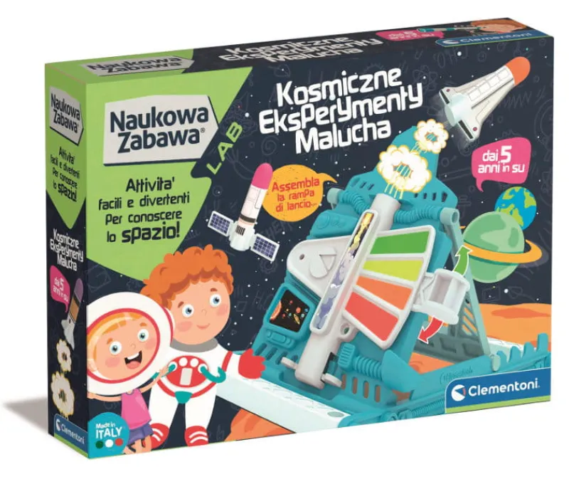 CLEMENTONI PROMO Naukowa zabawa. Kosmiczne eksperymenty malucha 50798