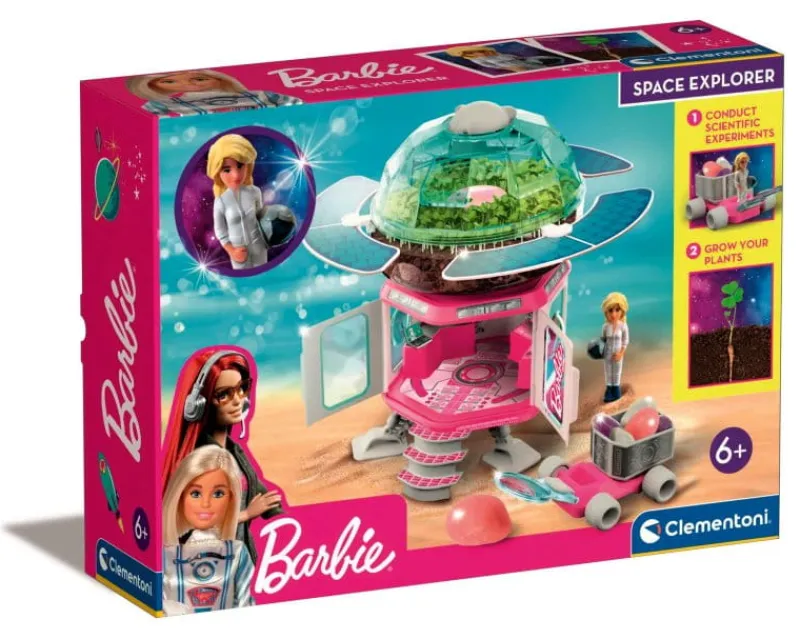 CLEMENTONI PROMO Odkrywca kosmosu Barbie 19302