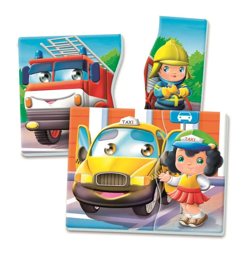 CLEMENTONI PROMO Pojazdy i zawody 50765 gra edukacyjna układanka