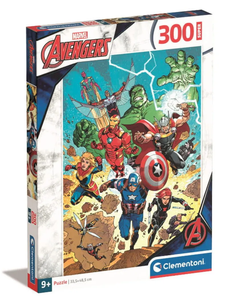 CLEMENTONI PROMO Puzzle 300el Super The Avengers 21728