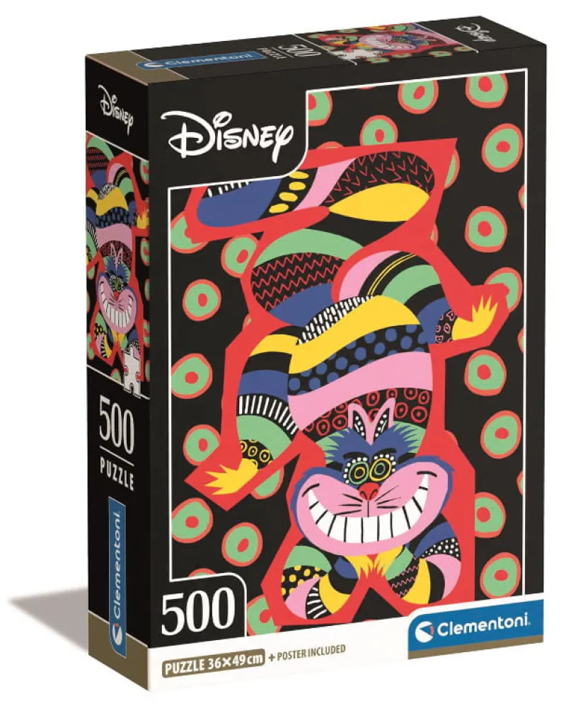 CLEMENTONI PROMO Puzzle 500el Compact The Cheshire Cat 35533