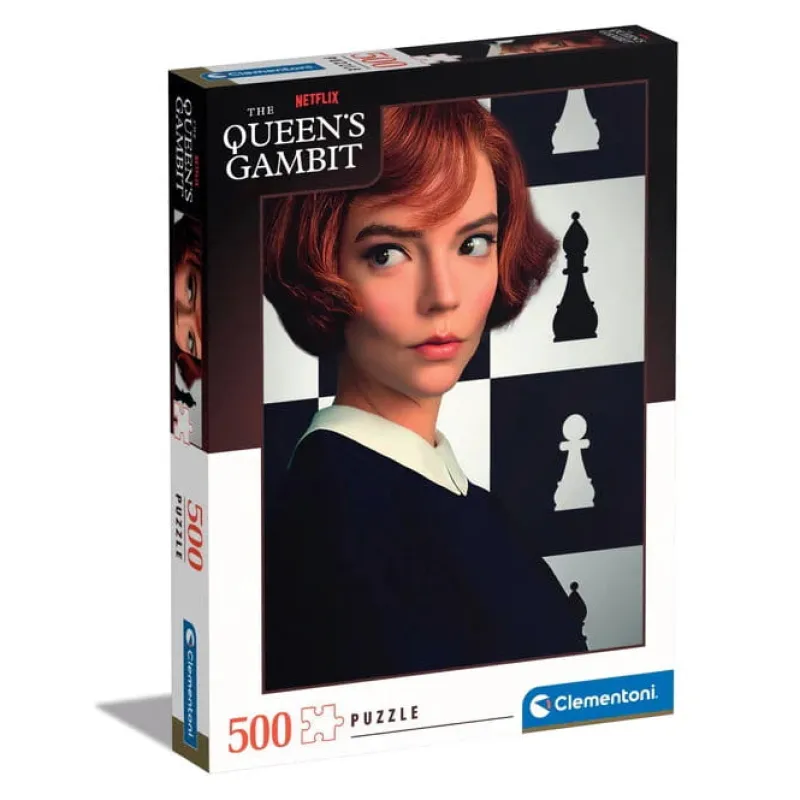CLEMENTONI PROMO Puzzle 500el Gambit Królowej. Queen's Gambit. Netflix 35131