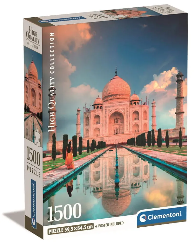 CLEMENTONI PROMO Puzzle 1500el Compact Taj Mahal 31718