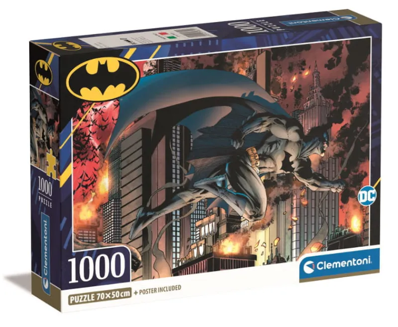 CLEMENTONI PROMO Puzzle 1000el Compact Batman 39851