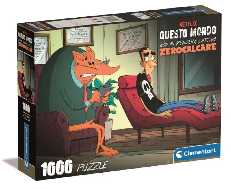 CLEMENTONI PROMO Puzzle 1000el Zerocalcare 39794
